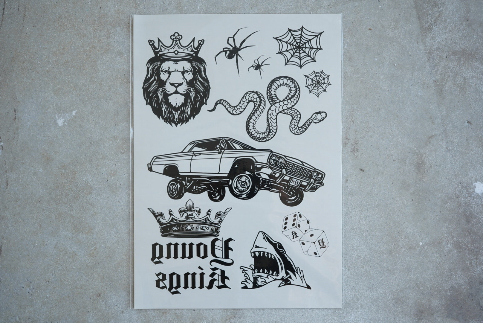 TEMPORARY TATTOO PACK