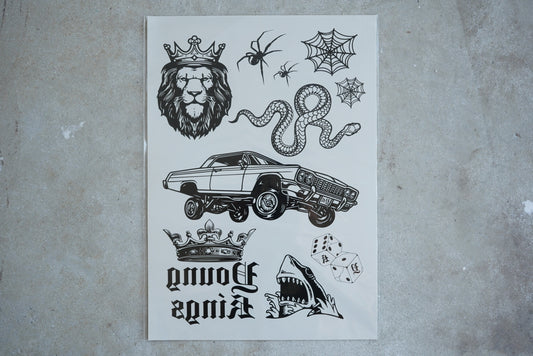 TEMPORARY TATTOO PACK