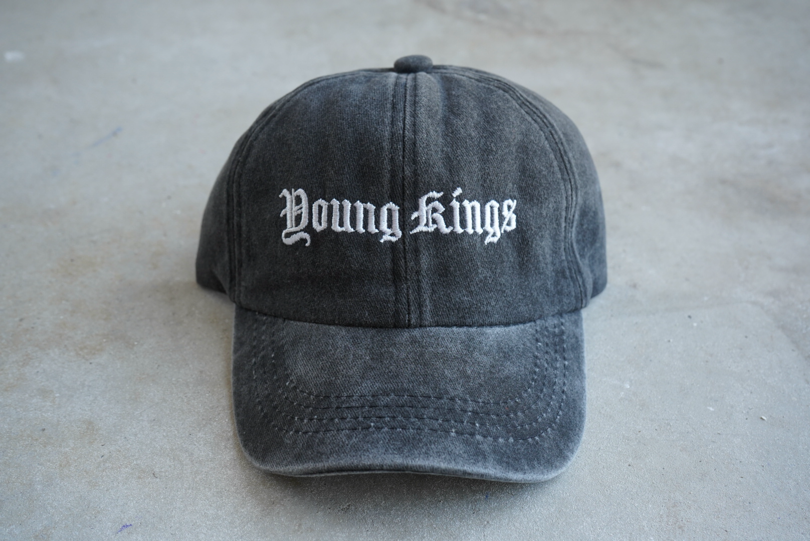 CLASSIC CAP - WASHED BLACK