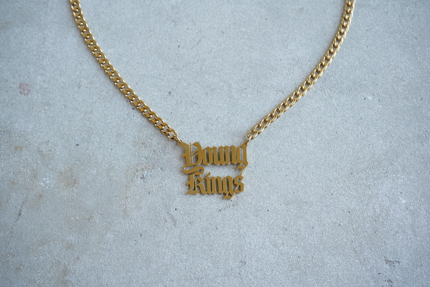 YOUNG KINGS SIGNATURE CHAIN - GOLD